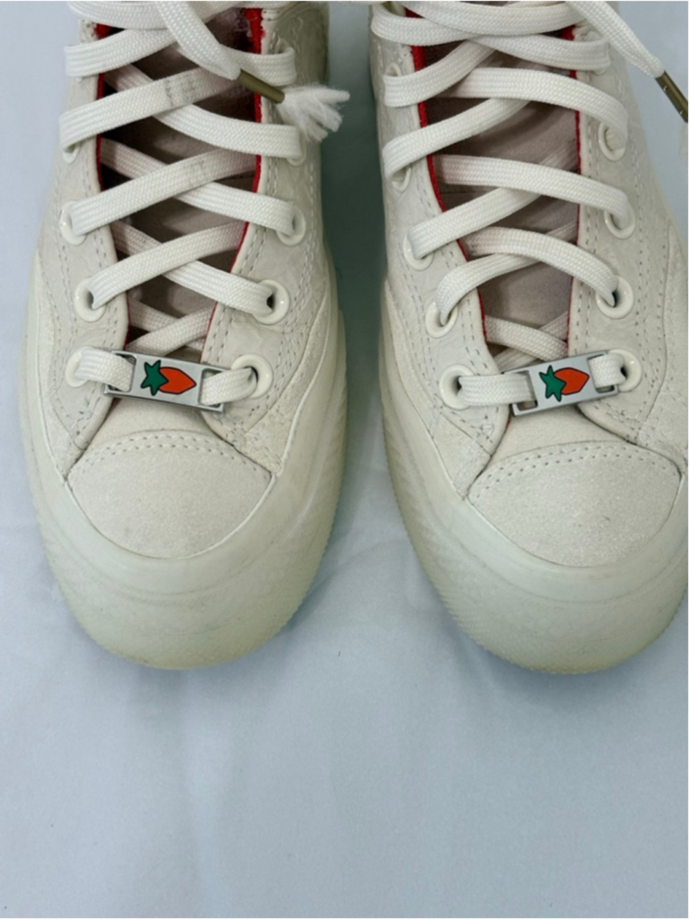 Converse Chuck 70 Marquis Year of the Rabbit Sneakers Sz 5 Egret/Red/White EUC - Picture 12 of 15